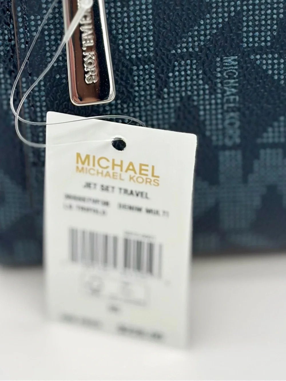 Michael Kors Voyager Color-Block Logo Tote Shoulder Bag and Matching Wallet